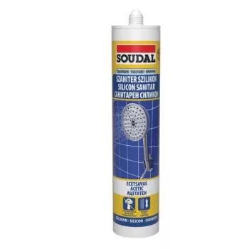 Soudal szaniter szilikon, fehér 280ml