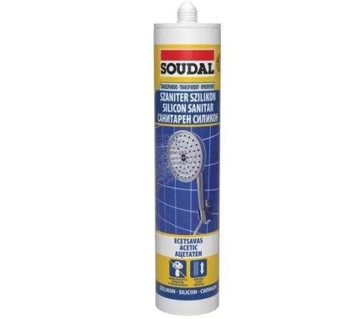 Soudal szaniter szilikon, fehér 280ml
