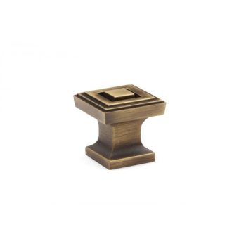 Fogantyú gomb Serena antik réz matt