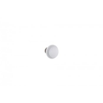 Fogantyú gomb Sara ócink/porcelán fehér