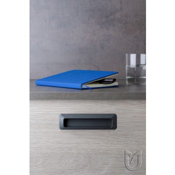 Fogantyú süllyesztett Carpi 128 antracit