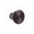 Fogantyú gomb Koby barna matt