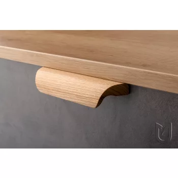 Fogantyú Wave 96 mm nyers tölgy