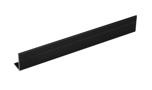 Sevroll 'L" profil 17x11mm 3m fekete
