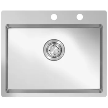   StrongSinks S3 Mosogató Duna 550, 550 x 505 mm rozsdamentes acél excenteres