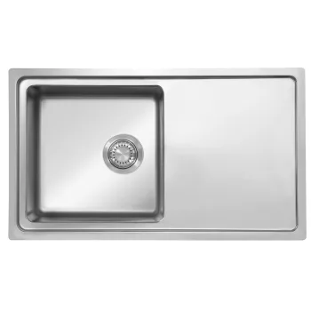   StrongSinks S3 Mosogató Dnipro 865, 865 x 505 mm rozsdamentes acél excenteres