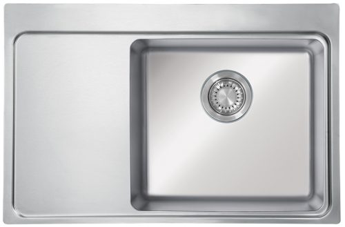 StrongSinks S3 Mosogató Nida 787, 787 x 520 mm rozsdamentes acél, balos csepegt.