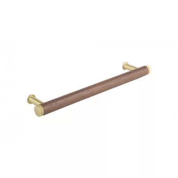 Fogantyú Mewo 160 mm diófa/arany matt