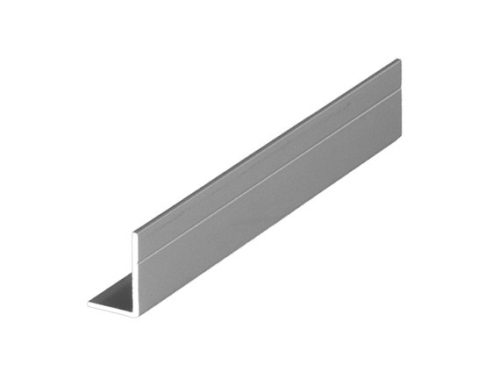 Sevroll 'L" profil 17x11mm 3m ezüst