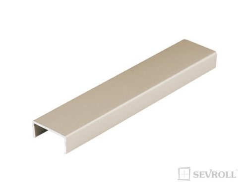 Sevroll tolóajtó "U" profil rétegelt lemezhez 18mm 3m oliva